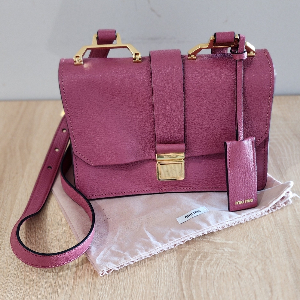 Miu Miu Purple Crossbody Bag